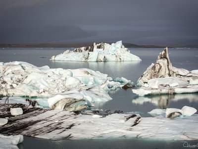Tag 4:Die Gletscherlagune Jökulsárlón, der Nationalpark Skaftafell